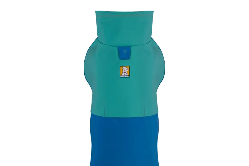 Ruffwear Sun Shower Dog Raincoat in Blue Dusk-8